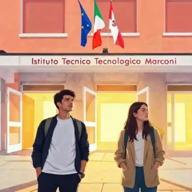 EsamiDiMaturita2026 - due studenti ingresso marconi disegno